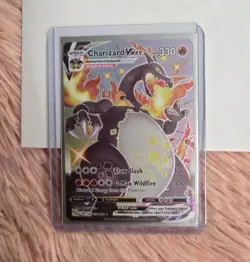 Charizard VMAX SV107/SV122 Shining Fates Shiny Holo Rare Holo Pokemon Card - Image 1