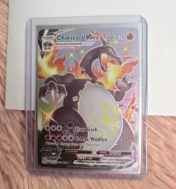 Charizard VMAX SV107/SV122 Shining Fates Shiny Holo Rare Holo Pokemon Card - Image 4