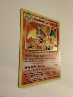 Charizard 11/108 Holo Rare XY Evolutions Pokemon Card Base Set Artwork MP - Image 2