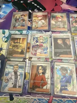 Pokemon Cards Trainer Supporter Full Art lot 18 cards - Image 2