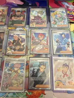 Pokemon Cards Trainer Supporter Full Art lot 18 cards - Image 3