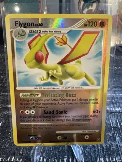 Pokemon TCG 2007 Flygon 5/132 Secret Wonders Holo Rare Card - Image 1