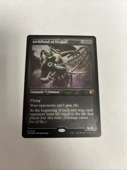 Archfiend Of Despair Foil Etched Card #0503 MTG LP - Image 1
