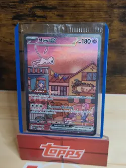 Mew ex 053 Sv: Scarlet & Violet Promo Cards Holo Sealed - Image 2