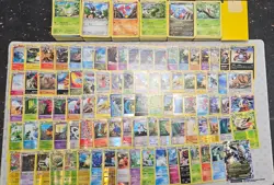 Midvintage pokemon card lot MP/DMG c,un, Rares, Holos 500+ - Image 1