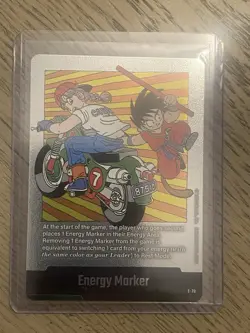 Son Goku Energy Marker E-70 Foil Dragon Ball Super Card Game Bandai - Image 1