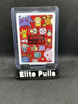 Old Maid Japanese Pokemon Center Red Back 2019 Promo Playing Card - Top Player M - Image 2