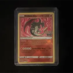 Pokemon Radiant Charizard Holo Radiant Rare Pokemon GO 011/078 Card - Image 1