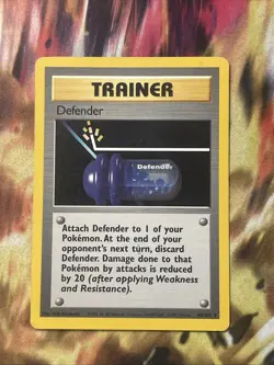 DEFENDER - 80/102 - Base Set - Pokemon Card - MP - Image 1