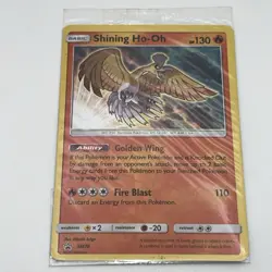 Shining Ho-Oh SM70 Sun Moon Black Star PROMO Holo Foil SEALED Pokemon Card TCG - Image 3