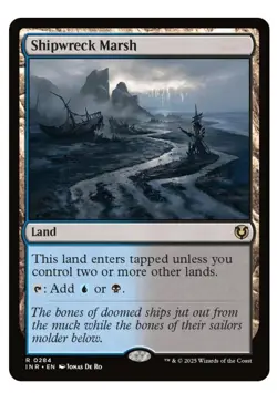 1x MTG Shipwreck Marsh - Innistrad Remastered Rare Land! NM Mint! - Image 1