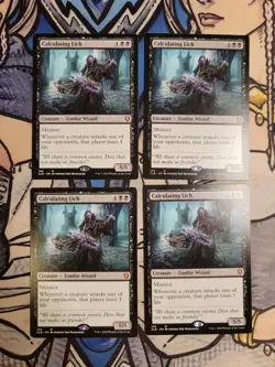 4x Calculating Lich - NM/M CLB MTG Magic the Gathering - Image 1