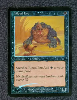 MTG Blood Pet 7th Edition common Foil Unplayed Near Mint-Mint - Image 1