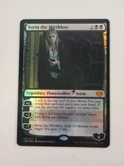 Magic The Gathering Sorin the Mirthless Foil 131/277 VOW NM MTG - Image 1