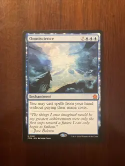 Omniscience 161 Mythic Non-foil FDN Foundations MTG Magic the Gathering - Image 1