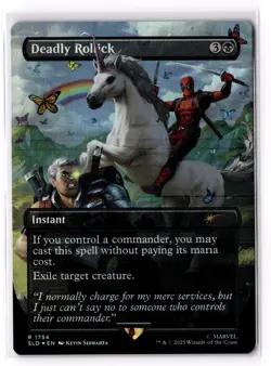 Deadly Rollick (Rainbow Foil) 1754 Secret Lair Drop Series Foil NM - Image 1