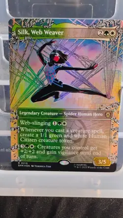Silk, Web Weaver (Borderless) Marvel's Spider-Man Foil - Image 1