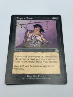 Rhystic Tutor - Prophecy - MTG - Rare - Magic The Gathering - Image 2