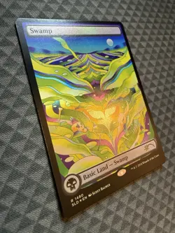 MTG Swamp #1480 Rainbow Foil Rare Secret Lair Drop Series (SLD) - Image 2