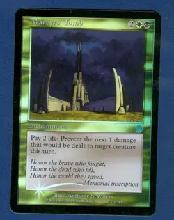 3 foils Martyr's Tomb, Ceta Sanctuary, Divisionary Tactics APOCALYPSE MTG NM - Image 3