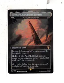 MTG SkeenAB Boseiju Who Shelters All BORDERLESS FOIL (Isengard ver) from LTC. NM - Image 1