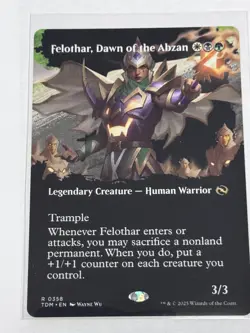 Felothar, Dawn of the Abzan Borderless Tarkir: Dragonstorm #358 - Image 1