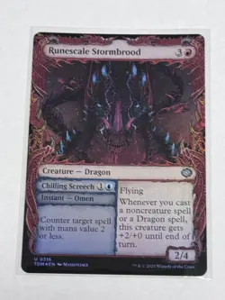 Runescale Stormbrood Showcase Tarkir: Dragonstorm Foil #316 - Image 1