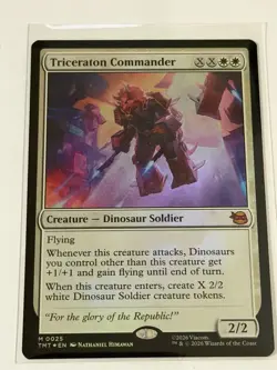 Triceraton Commander Teenage Mutant Ninja Turtles Foil 25 - Image 1