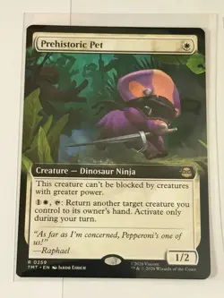 Prehistoric Pet Extended Art Teenage Mutant Ninja Turtles 259 - Image 1