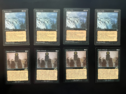X 4 - MTG - Koskun Falls - X 4 Oath of Ghouls - see picts for condition - Image 1