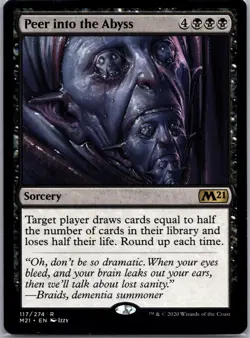 Peer into the Abyss R Core Set 2021 117 NM Normal - Image 1