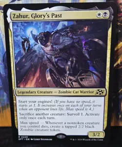 magic the gathering - Zahur, Glory's Past - Rare - Legendary Creature - Zombie - Image 1