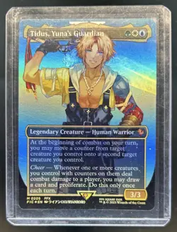 2025 Magic MTG Final Fantasy Tidus Yuna's Guardian BL Commander Foil #205 - Image 1