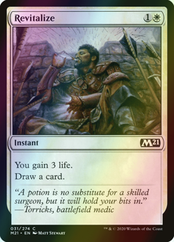 MTG Revitalize Foil ** Core Set 2021 ** English (NM) - Image 1