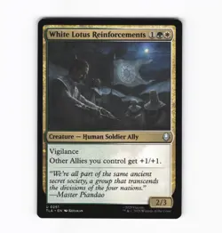 White Lotus Reinforcements U MTG Avatar: The Last Airbender 251 NM - Image 1