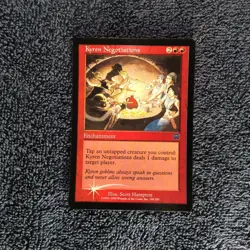 MTG Kyren Negotiations MERCADIAN MASQUES uncommon Foil Unplayed Near Mint - Image 3