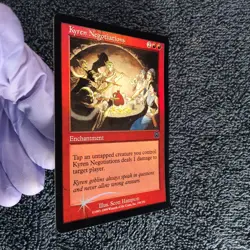 MTG Kyren Negotiations MERCADIAN MASQUES uncommon Foil Unplayed Near Mint - Image 5