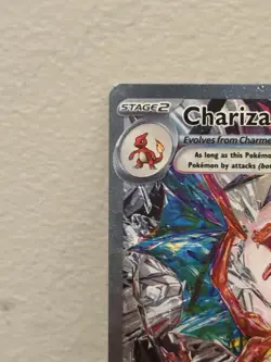 Pokemon Charizard ex 223/197 Obsidian Flames Tera Holo Special Illustration Rare - Image 3
