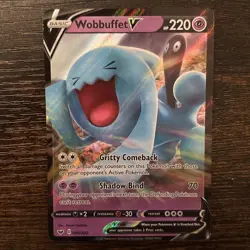 Wobbuffet V - 086/202 - Ultra Rare - Sword & Shield - Pokemon Card - NM/M - Image 1