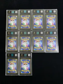 2025 Pokemon TCG Japanese Mega Dream Pikachu V #M2a 044/193 RPA 10 Lot*10 LT97 - Image 2