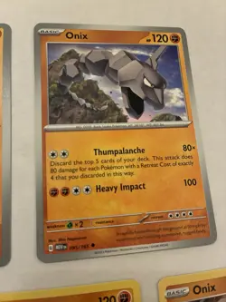 Lot Of 5 Onix and Steelix Pokemon Cards - Image 5