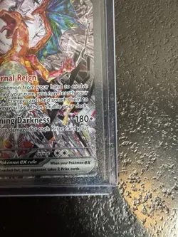 Pokemon Charizard ex Full Art Holo Special Illustration Rare 223/197 Obsidian F… - Image 5