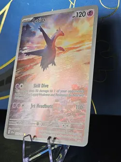 🌟 Latios 203/191 Pokemon SV08 Surging Sparks - Illustration Rare Holo Foil - NM - Image 3