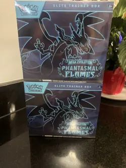 Pokemon TCG ETB Phantasmal Flames Elite Trainer Box X2 - Image 1