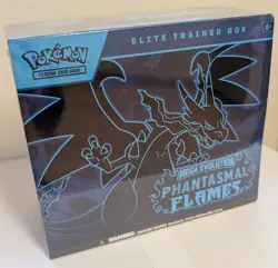 Pokemon TCG - Phantasmal Flames - Elite Trainer Box ETB - Image 1