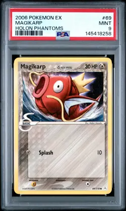 2006 POKEMON EX HOLON PHANTOMS #69 MAGIKARP PSA 9 - Image 1