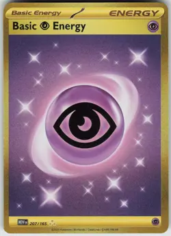 Pokemon Basic Psychic Energy - 207/165 SV: Scarlet & Violet 151 Hyper Rare NM - Image 1