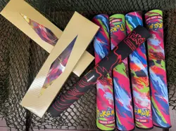 ***LOT x7 PLAY MAT* Pokemon TCG ~ Phantasmal Flames, Sword & Shield, DRI Moltres - Image 4