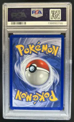 1999 Pokemon Fossil 1st Edition Psyduck #53/62 PSA 9 - Image 2