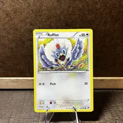 Rufflet 129/162 Pokemon XY - BREAKthrough Common MP - Image 1